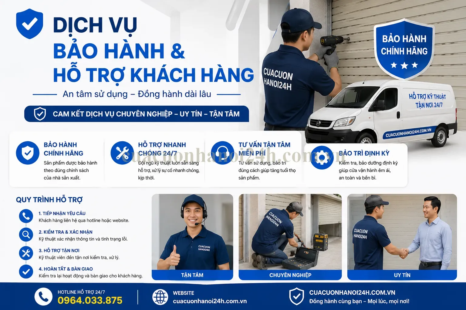 Dịch Vụ Bảo Hành Và Hỗ Trợ Khách Hàng